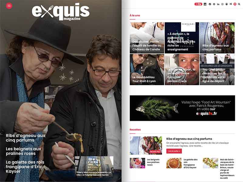 site web Exquis
