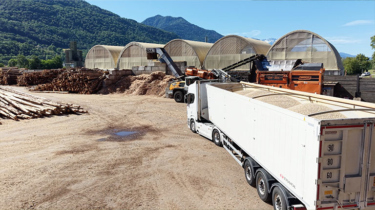 vidéo granulé de bois touvet combustibles